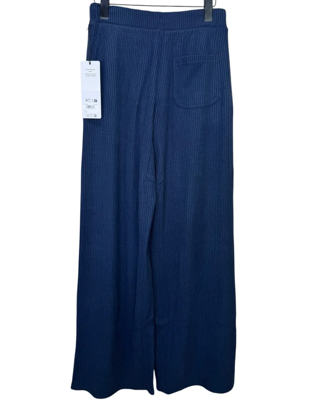 NEW ALO Muse Wide Leg Pants Navy Size Small